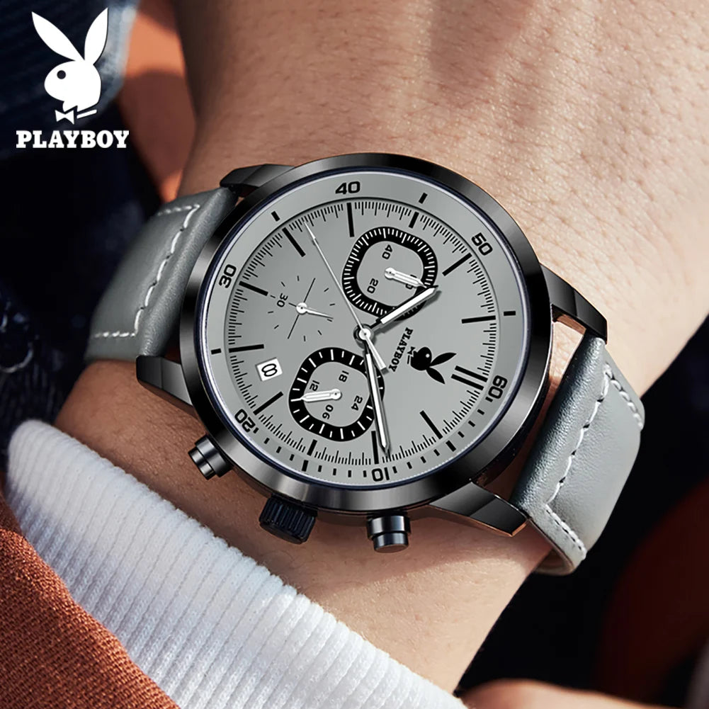 PLAYBOY Watch. High end wristwatch for active lifestyle